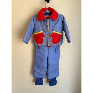 Vintage kids Hot Seat Snow Suit size 2T